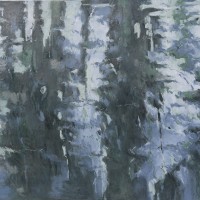 "Quietness of Winter II" Oil on canvas 152cm x 122cm Commission USA